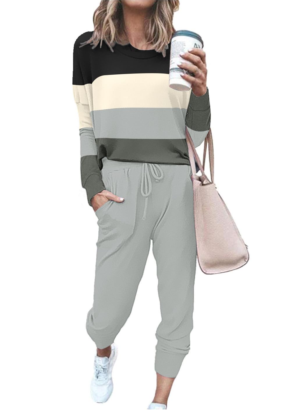 Two-Piece Workout Tracksuit (Set of 2)