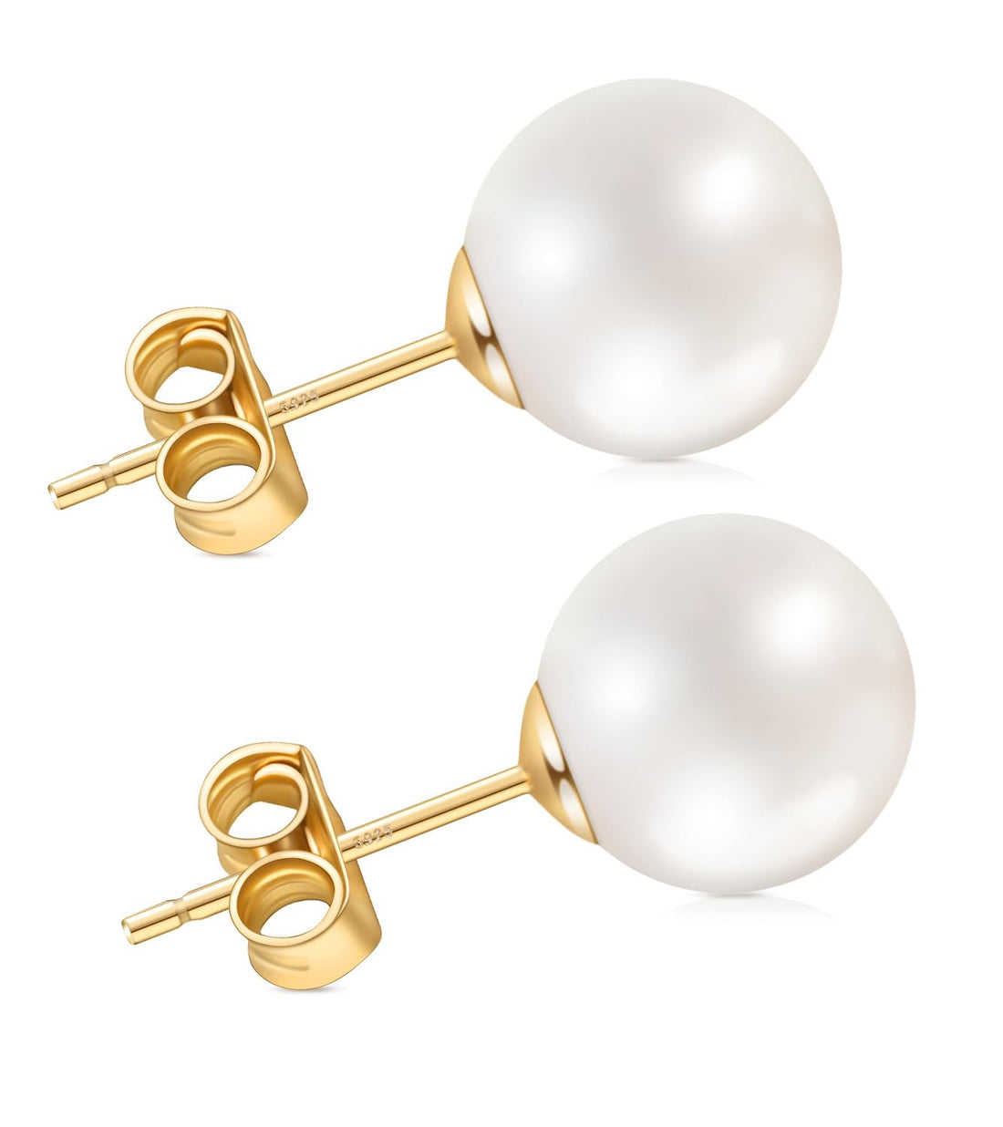 Pearl Stud Earrings
