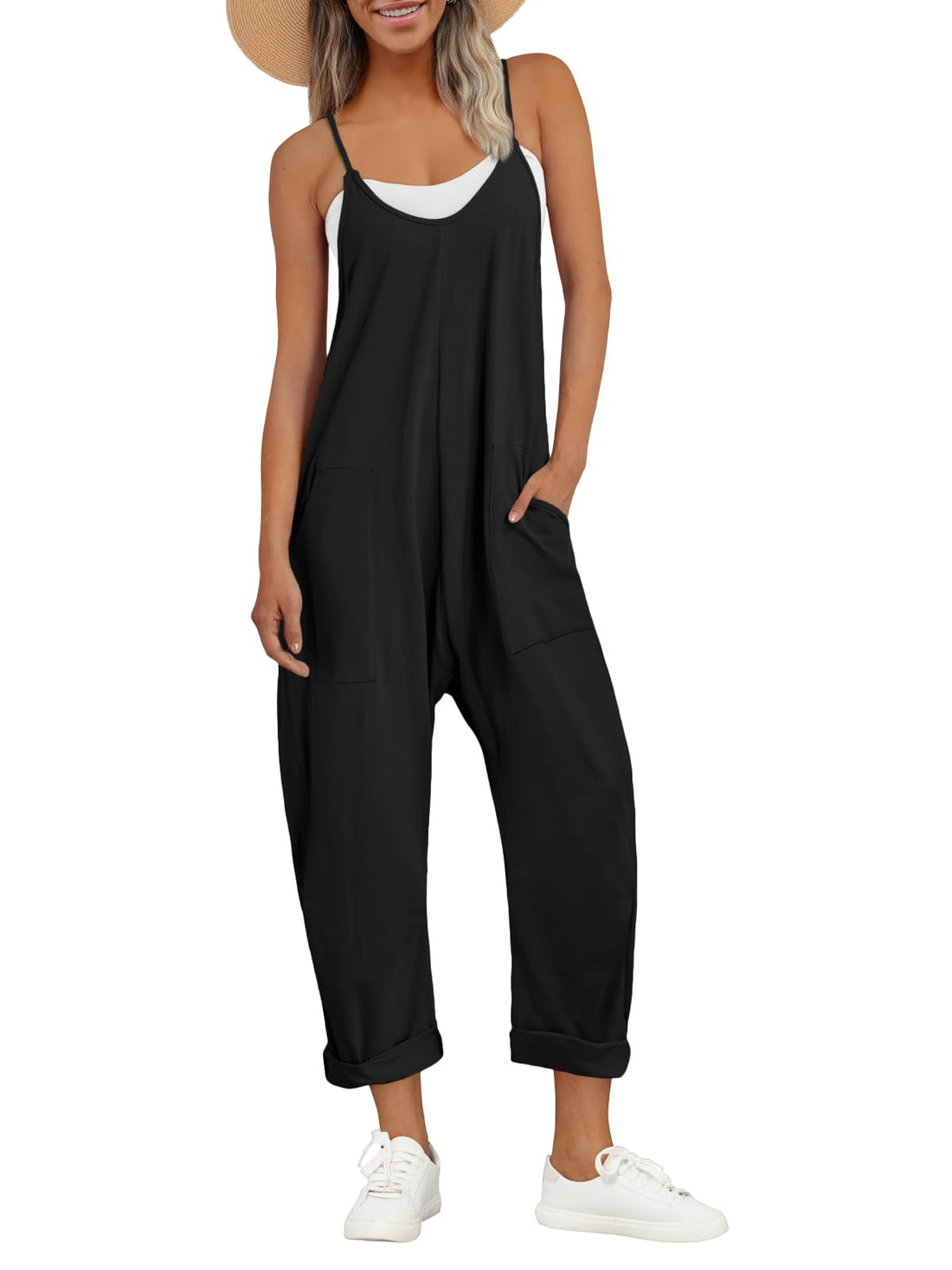 Casual Sleeveless Romper