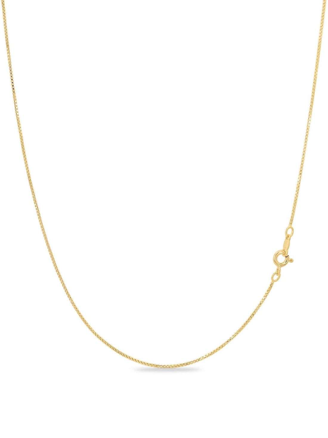 Sterling Silver Box Chain Necklace 57M