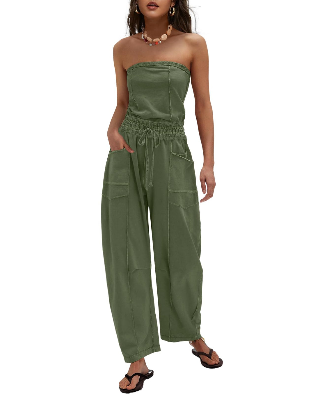 Off-Shoulder Strapless Romper