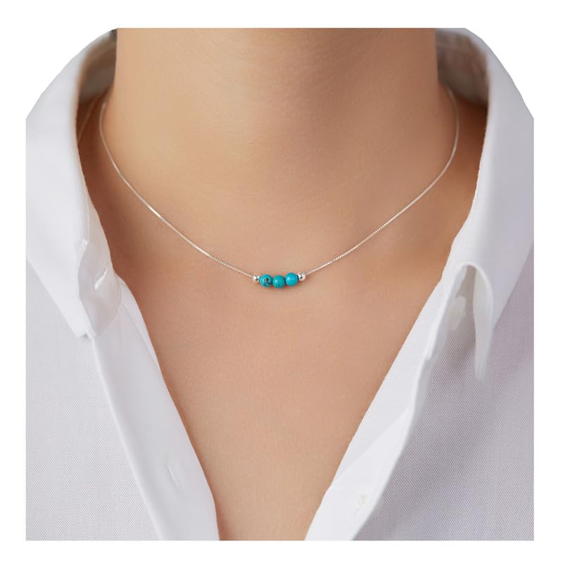 Turquoise Sterling Silver Choker