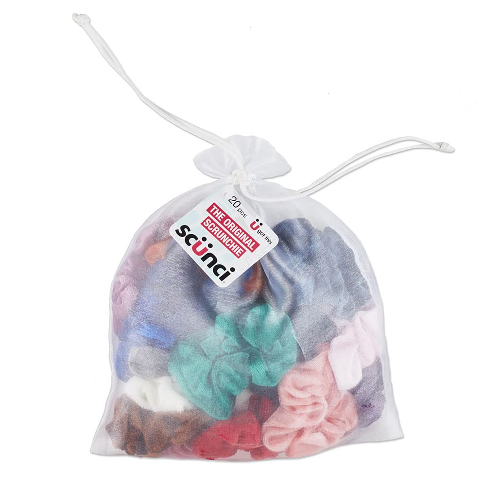 Velvet Scrunchies (Set of 20)