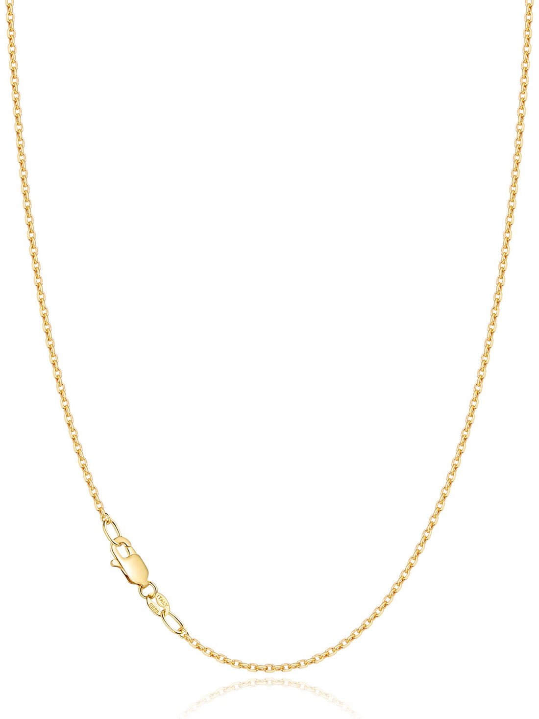 Thin Gold-Plated Cable Chain