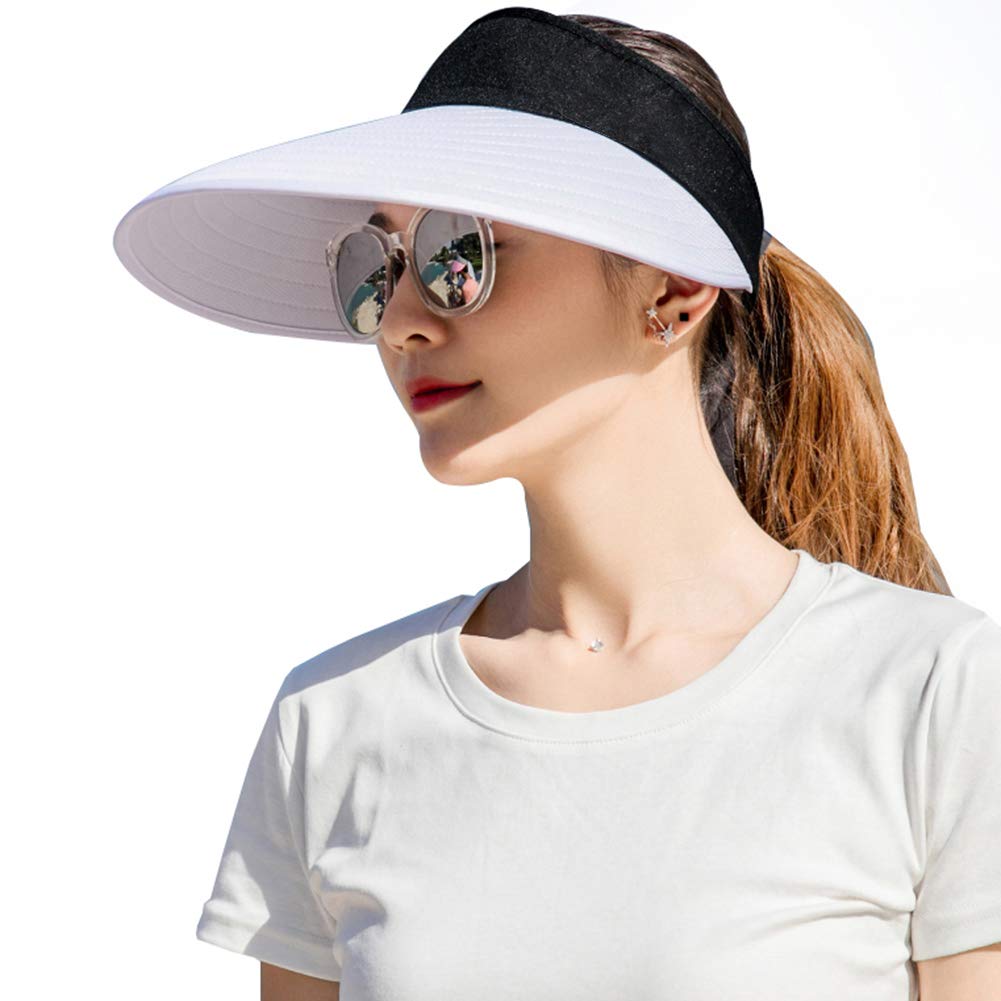 Wide-Brim Sun Visor