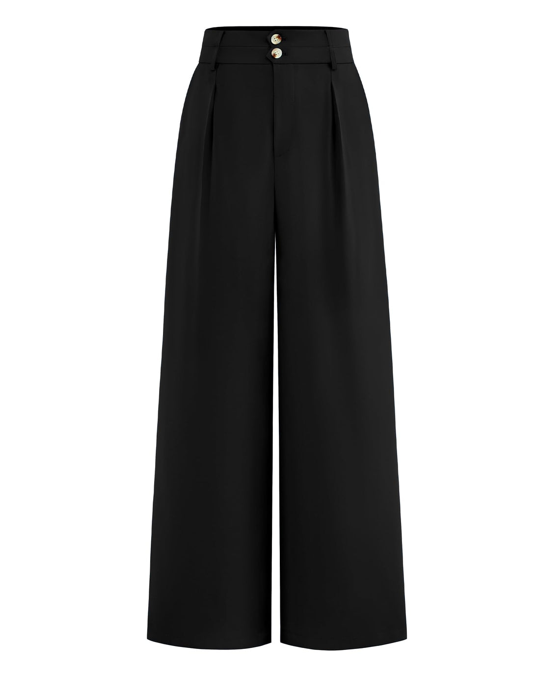 Pleated High Waist Palazzo Pants
