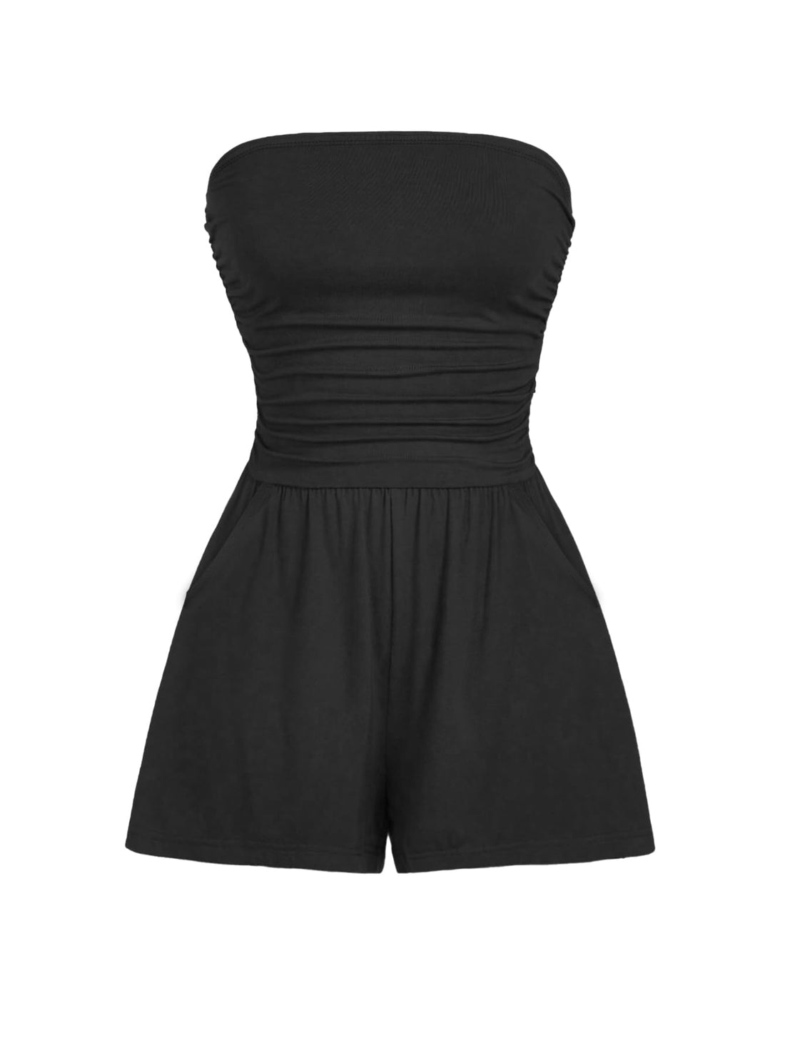 Off-Shoulder Strapless Romper