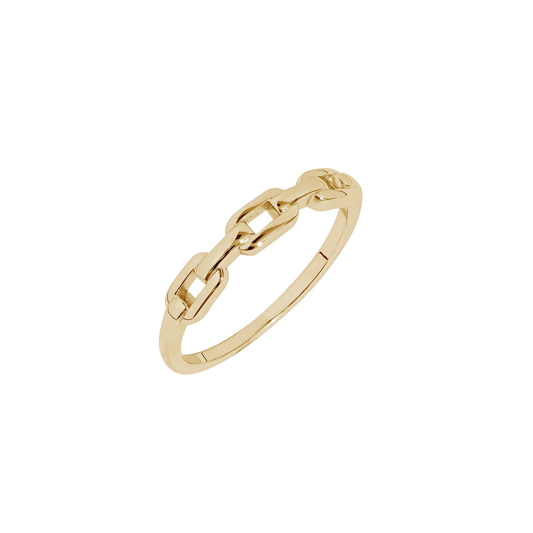 Gold Plated Chain Link Ring