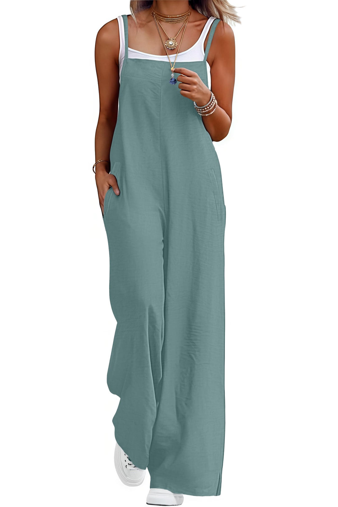 Wide-Leg Jumpsuit