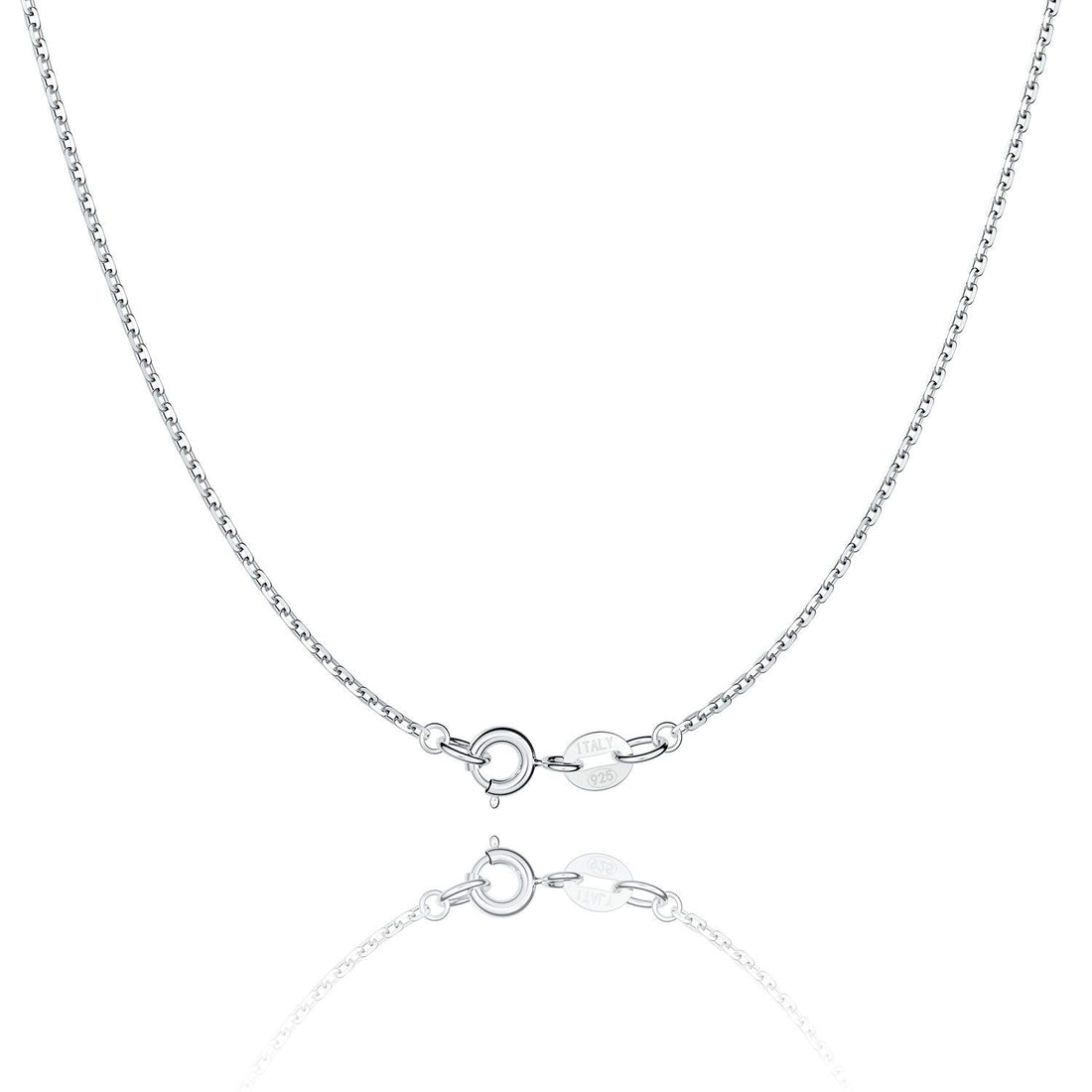 Sterling Silver Cable Chain Necklace