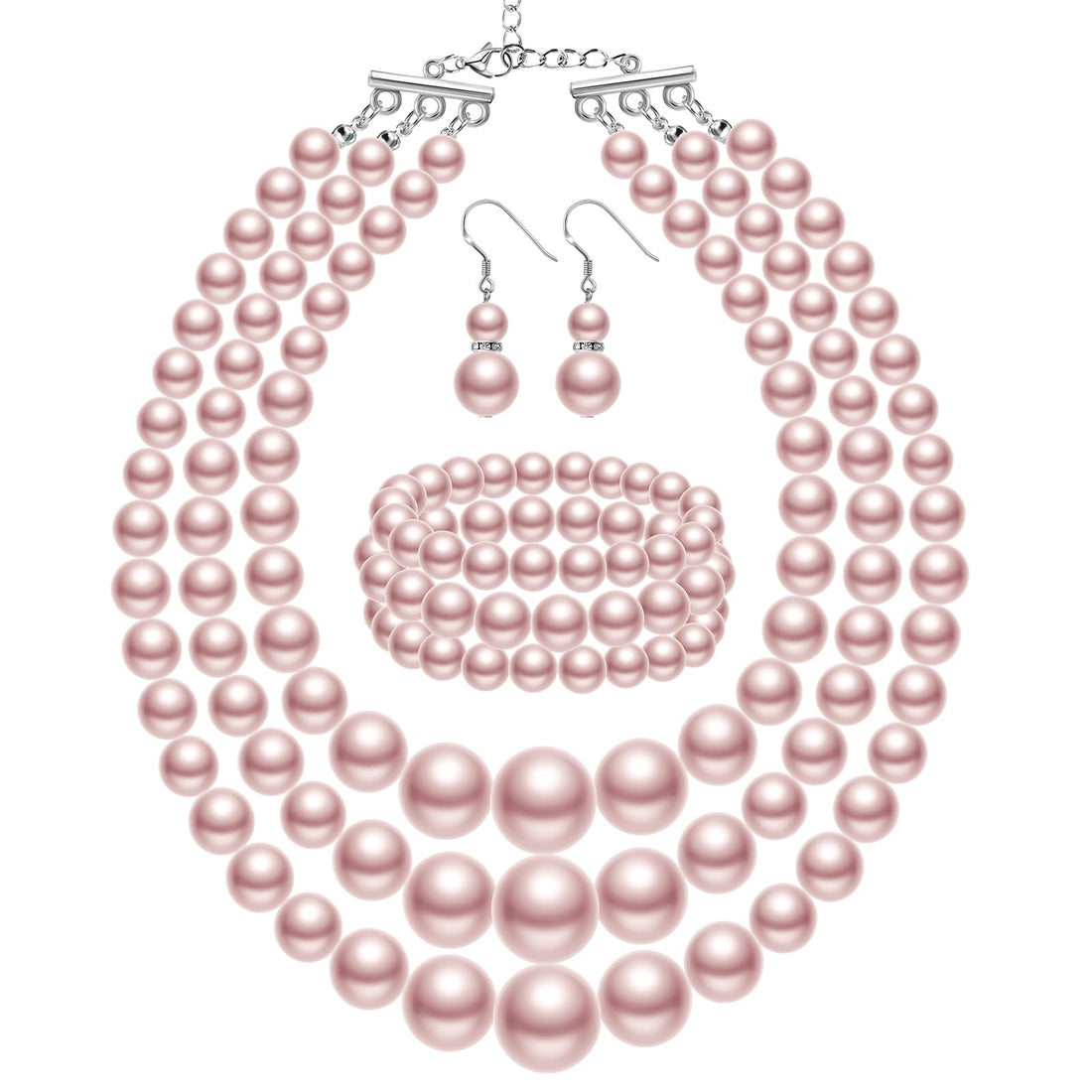 Vintage Pearl Jewelry Set