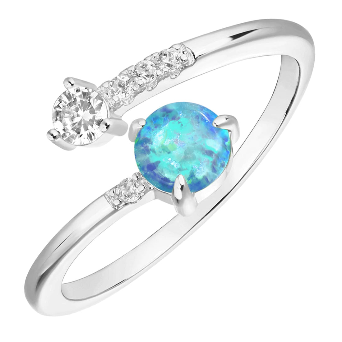 Gold Plated Opal Ring