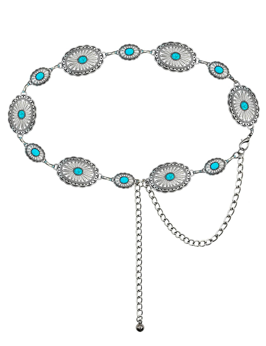 Western Concho Chain Belt 64H