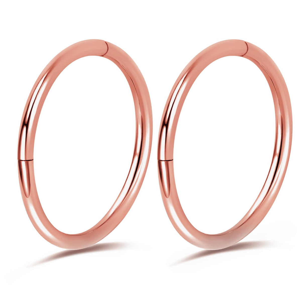 Titanium Nose Ring Hoops (Set of 2)