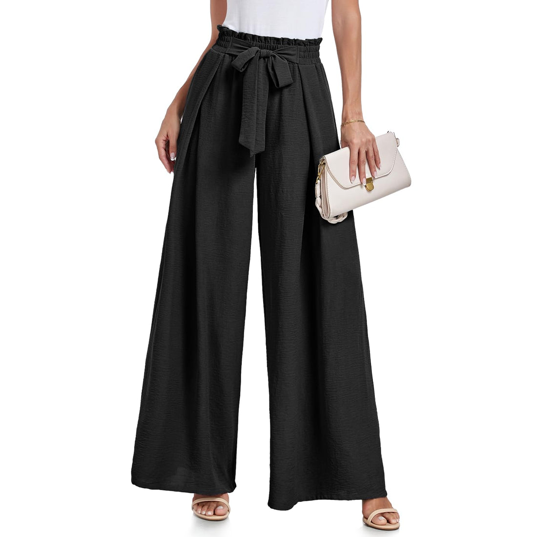 Wide Leg Lounge Pants A