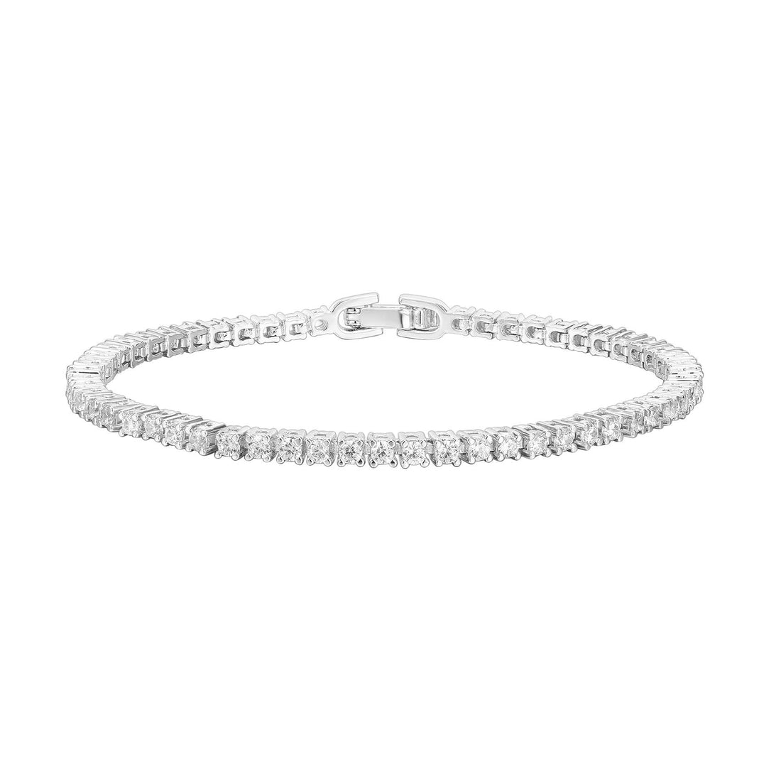 Gold-Plated CZ Tennis Bracelet