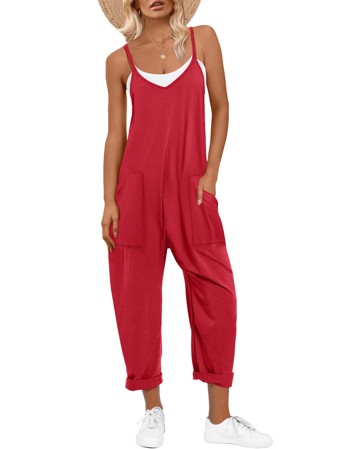 Spaghetti-Strap Romper