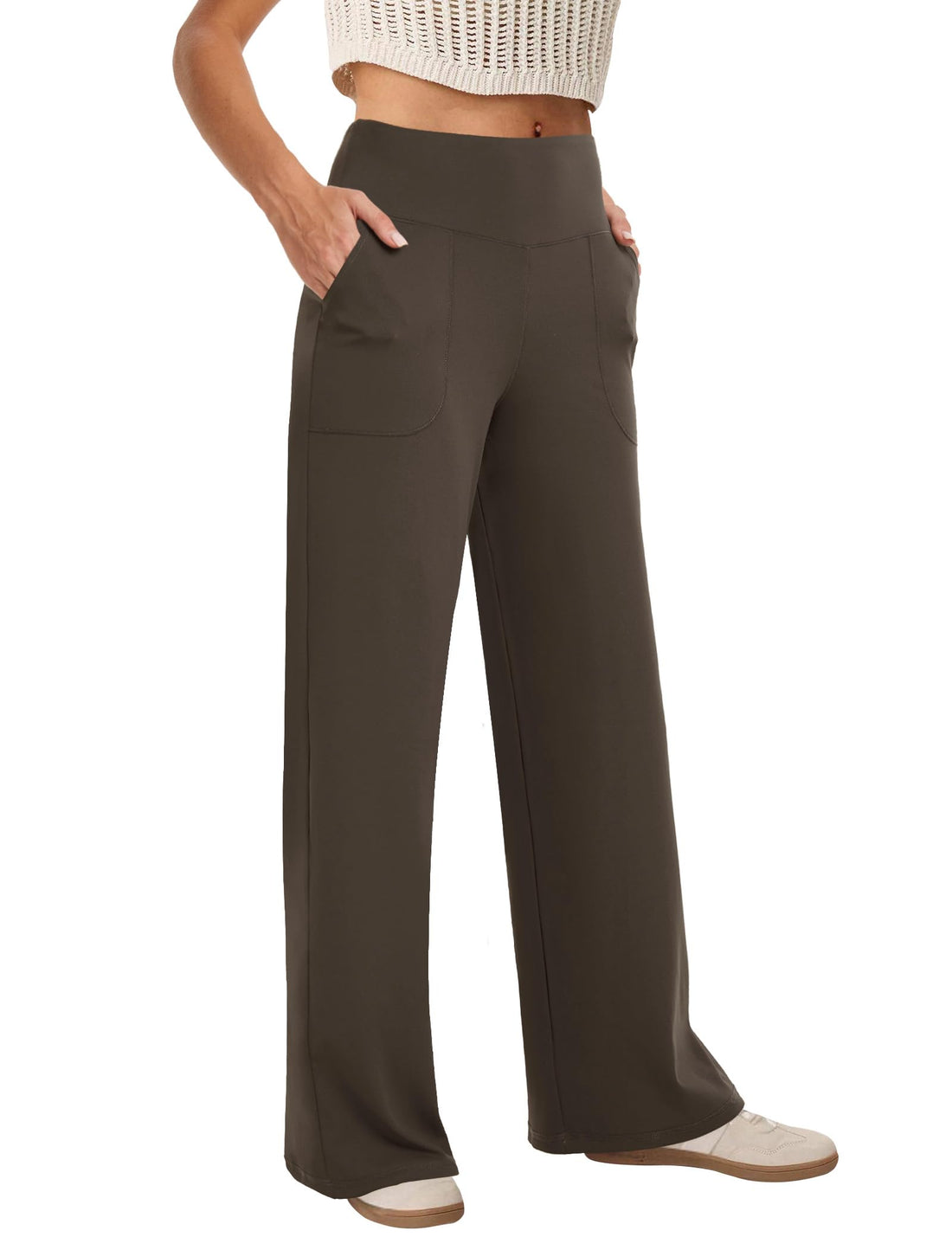 Wide-Leg Yoga Pants