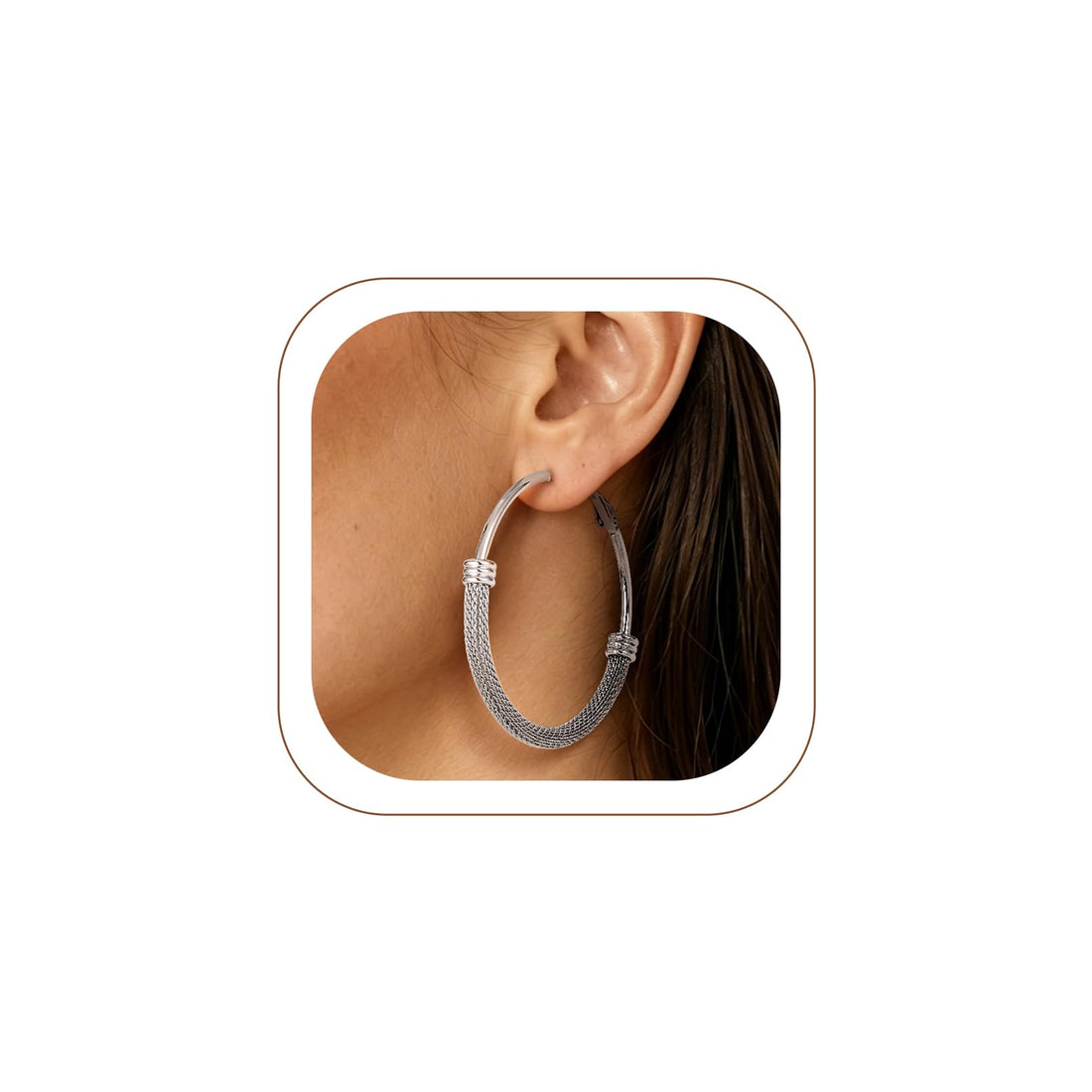 Chunky Gold-Plated Statement Hoops
