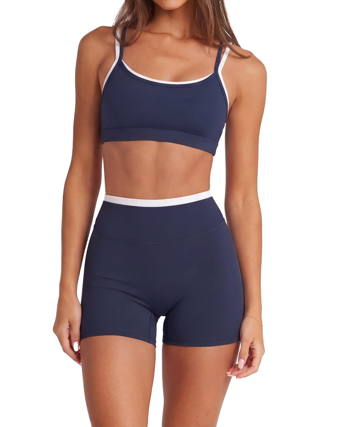Strappy Tank & Biker Short Set