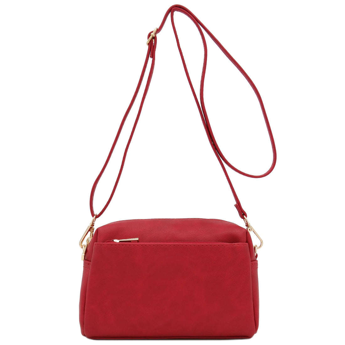 Triple Zip Crossbody Bag TKE