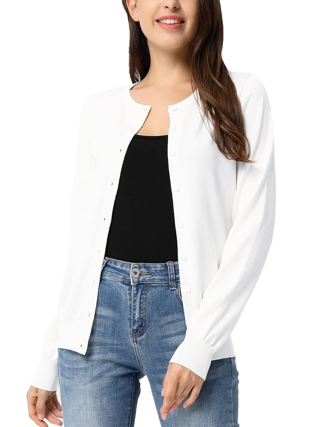 Lightweight Button-Down Cardigan
