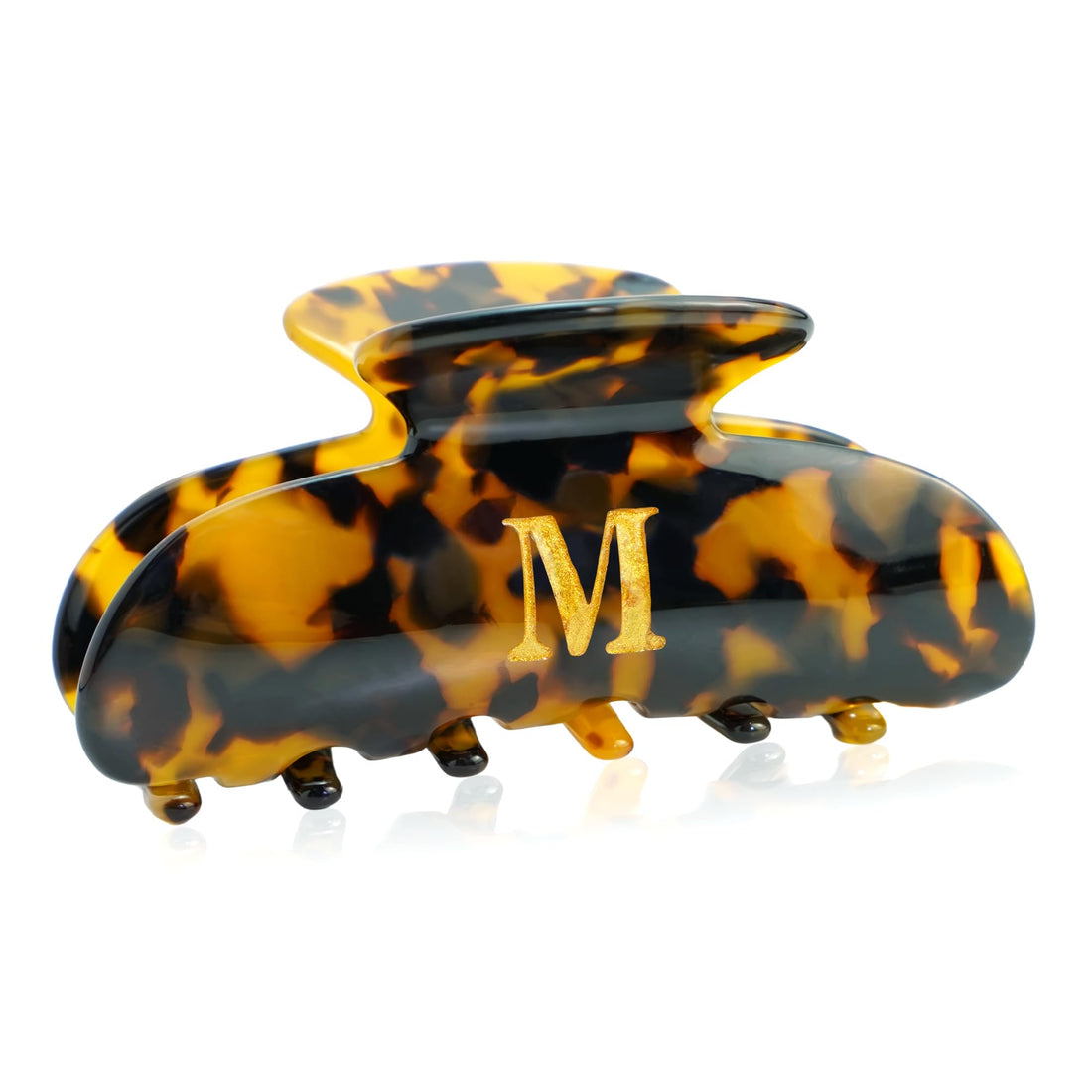 Tortoise Initial Claw Clips