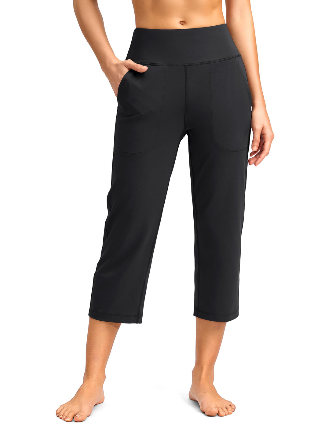 Straight Leg Yoga Capris