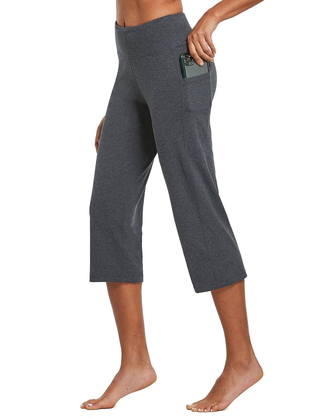 High-Waist Capri Leggings