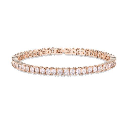 14K Gold-Plated Classic Tennis Bracelet