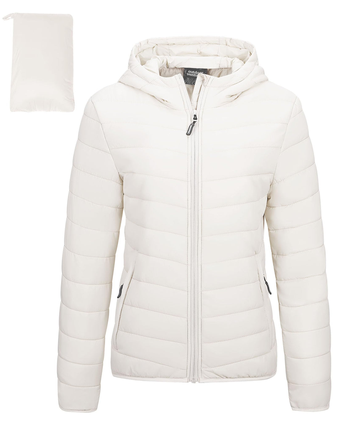 Hooded Quilted Puffer Jacket