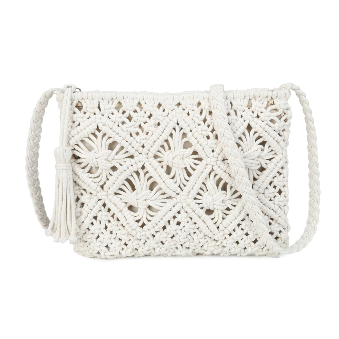 Boho Woven Crossbody Bag