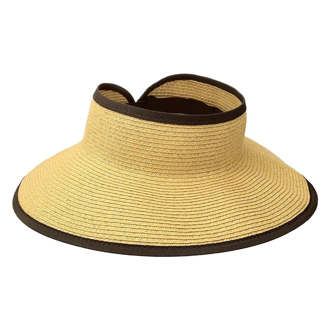 Large Brim Braided Visor