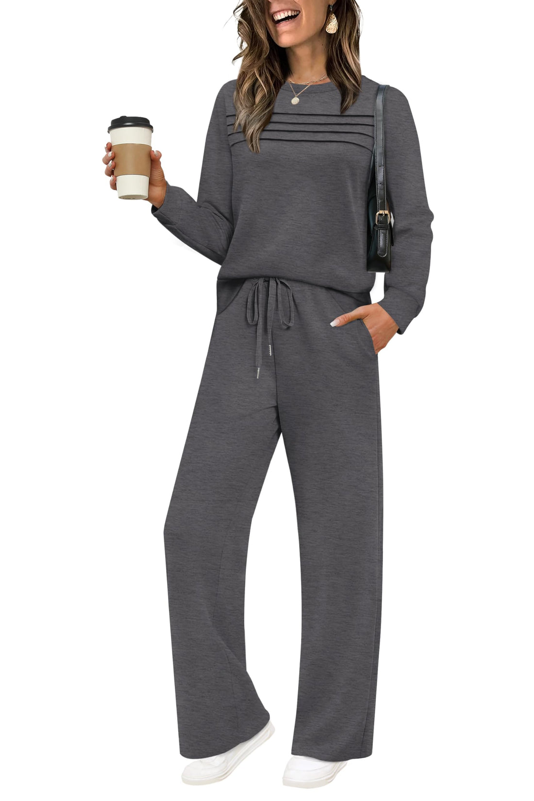 Wide-Leg Lounge Set (Set of 2)