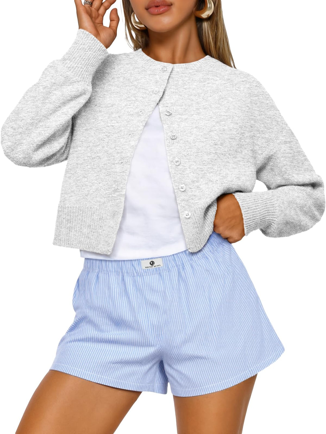 Cropped Cardigan
