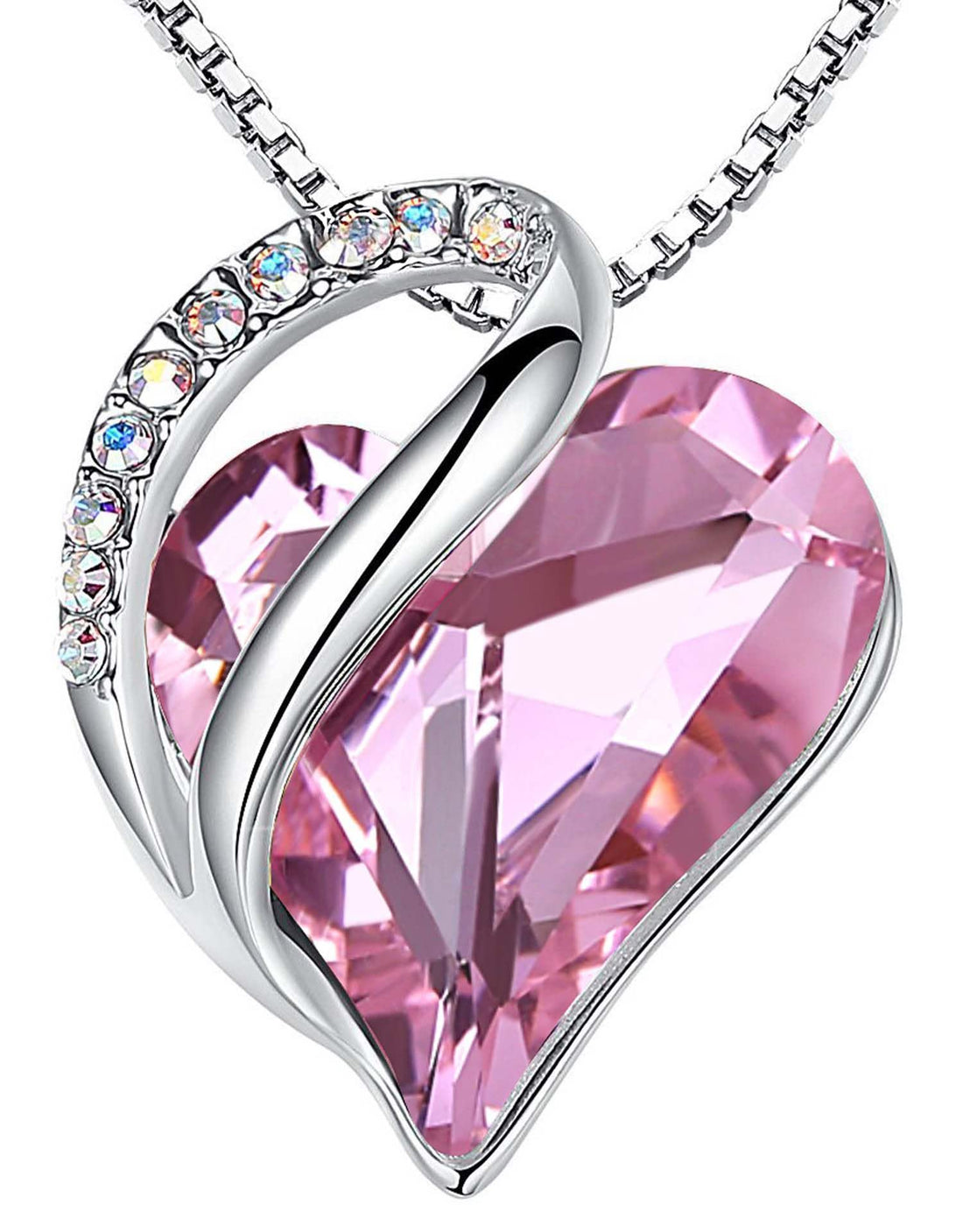 Rose Quartz Heart Pendant