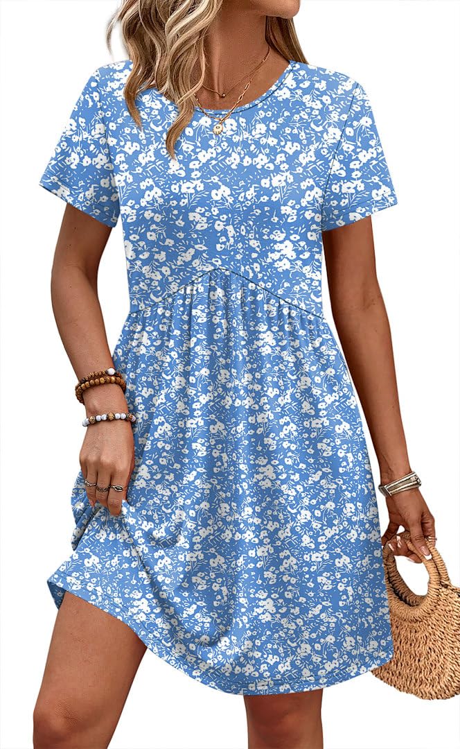 Floral Blue Sundress