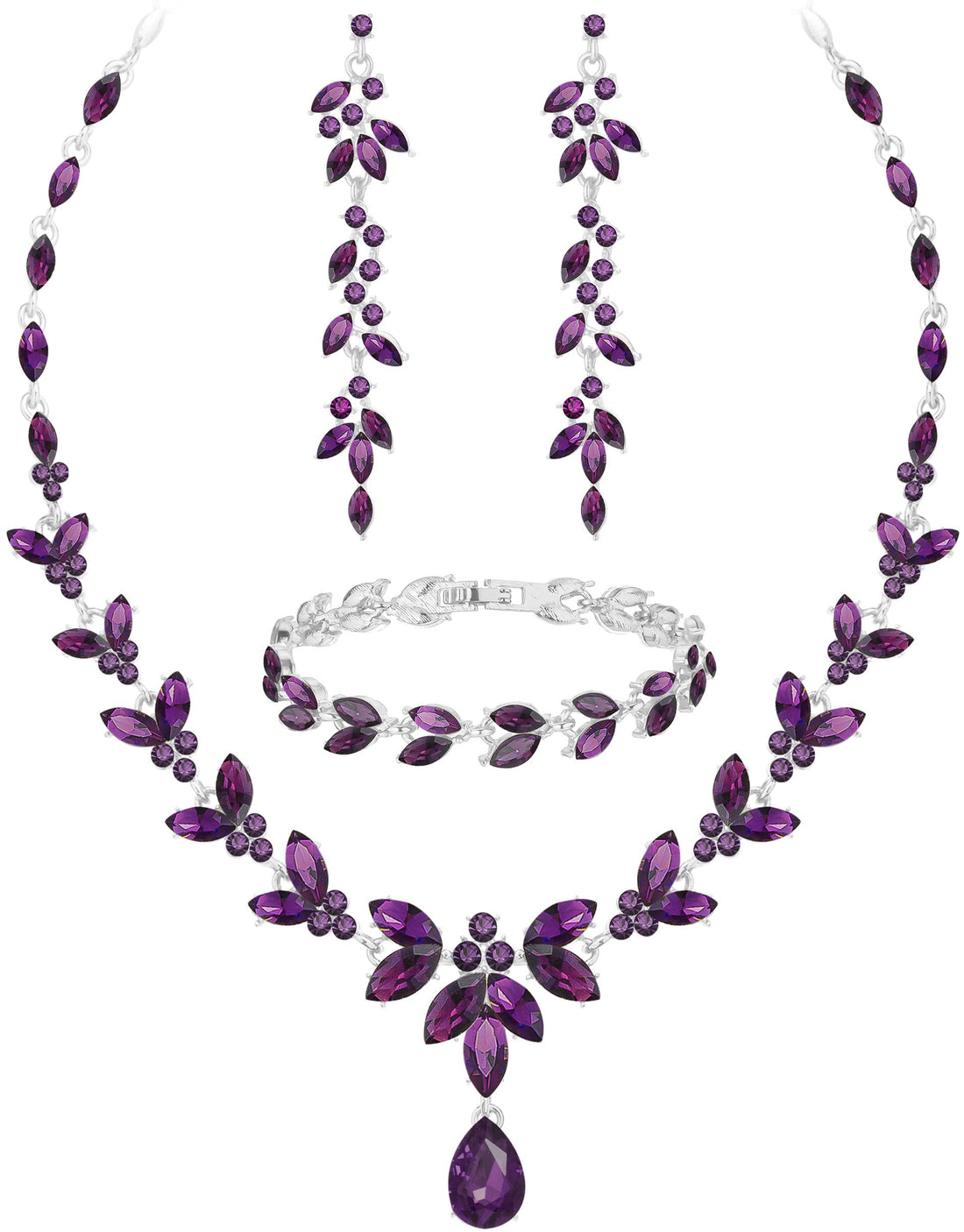 Crystal Bridal Jewelry Set