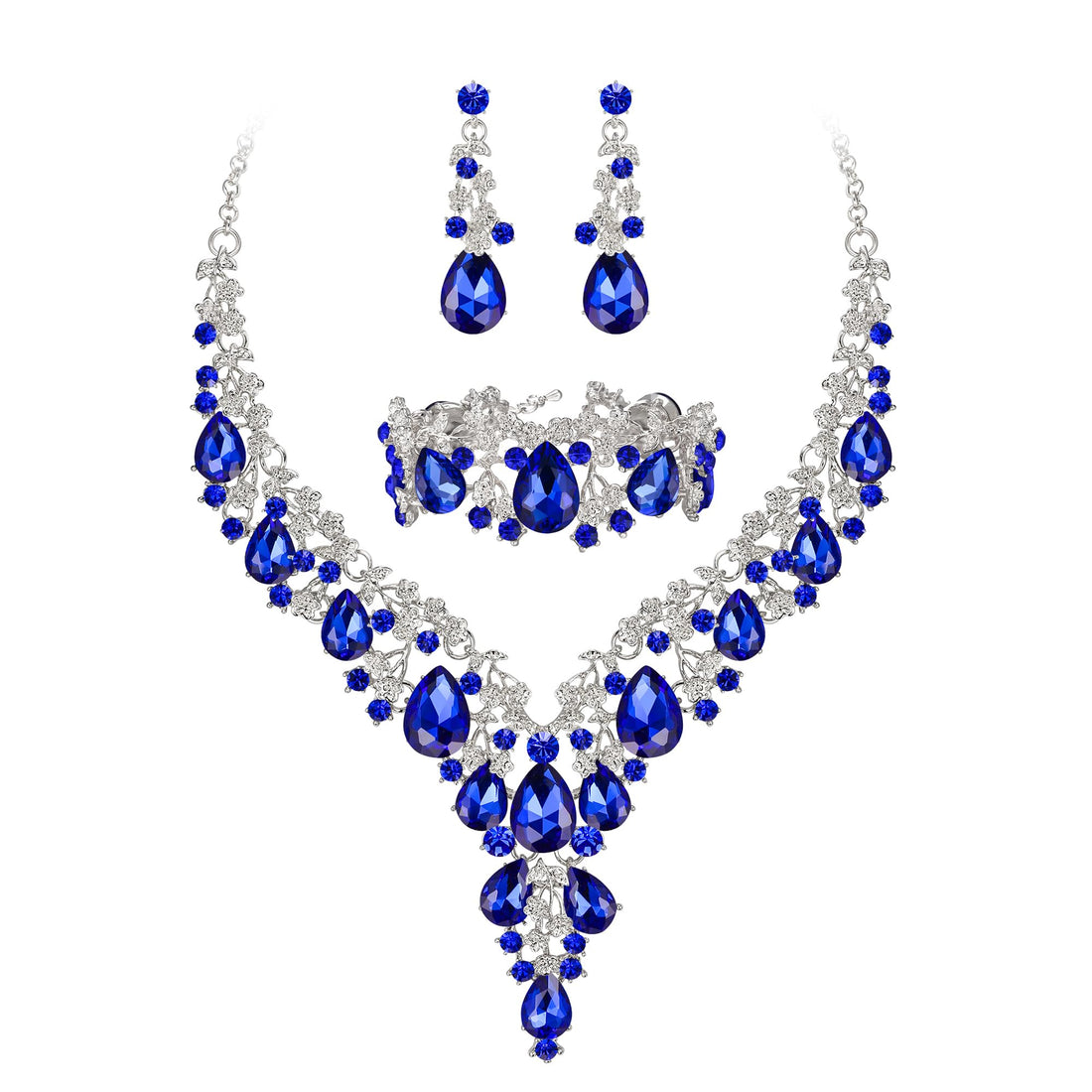 Crystal Flower Cluster Set