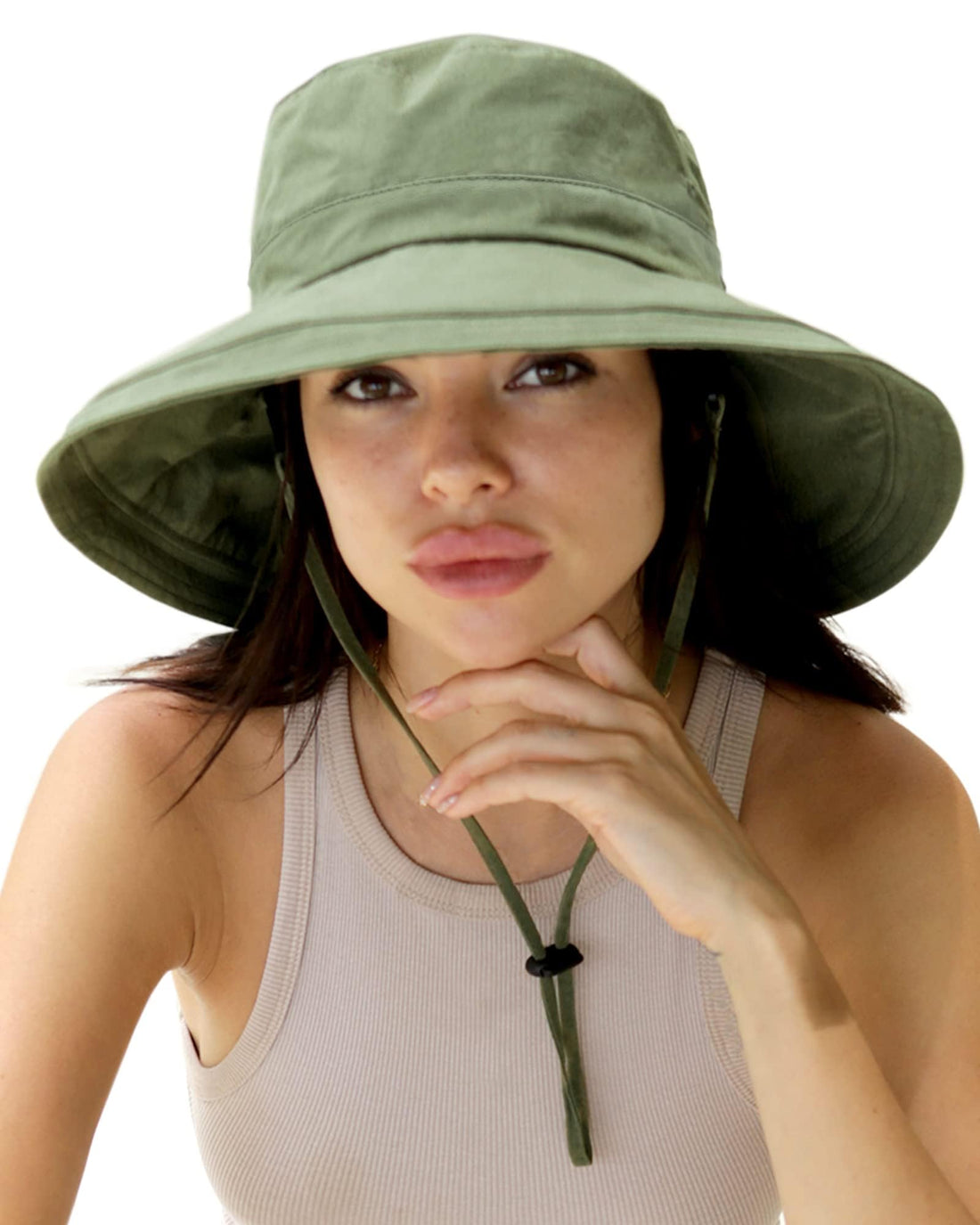 Wide Brim Cotton Gardening Hat