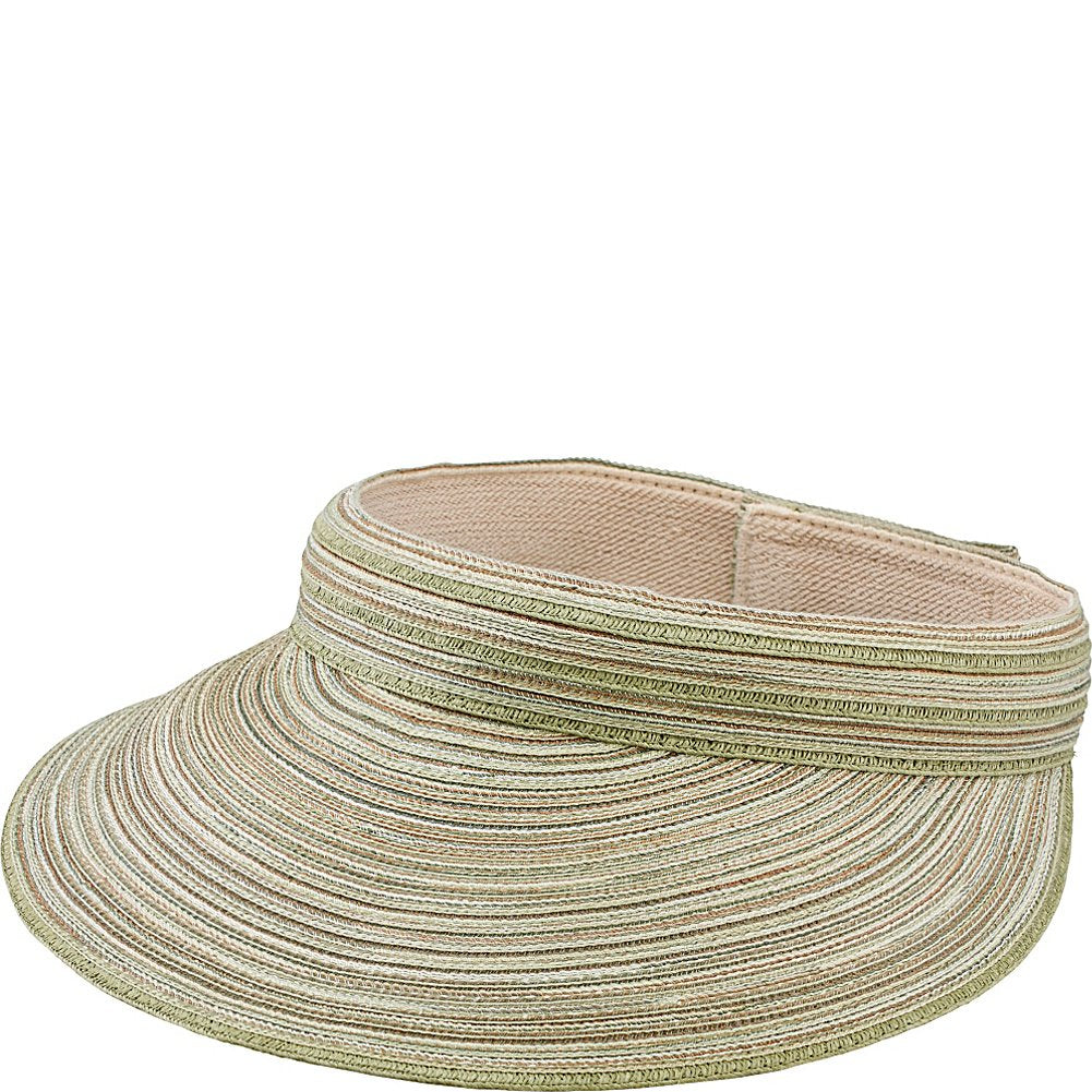 Mixed Braid Brim Visor