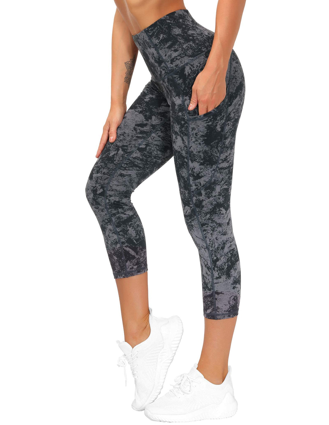 High Waist Capri Yoga Pants