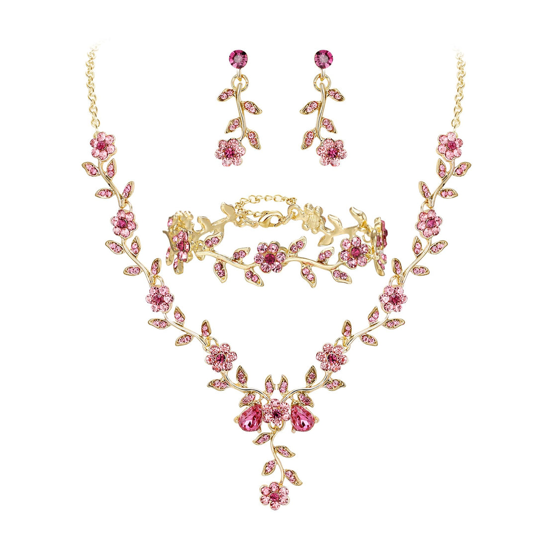 Pink Party Jewelry Set