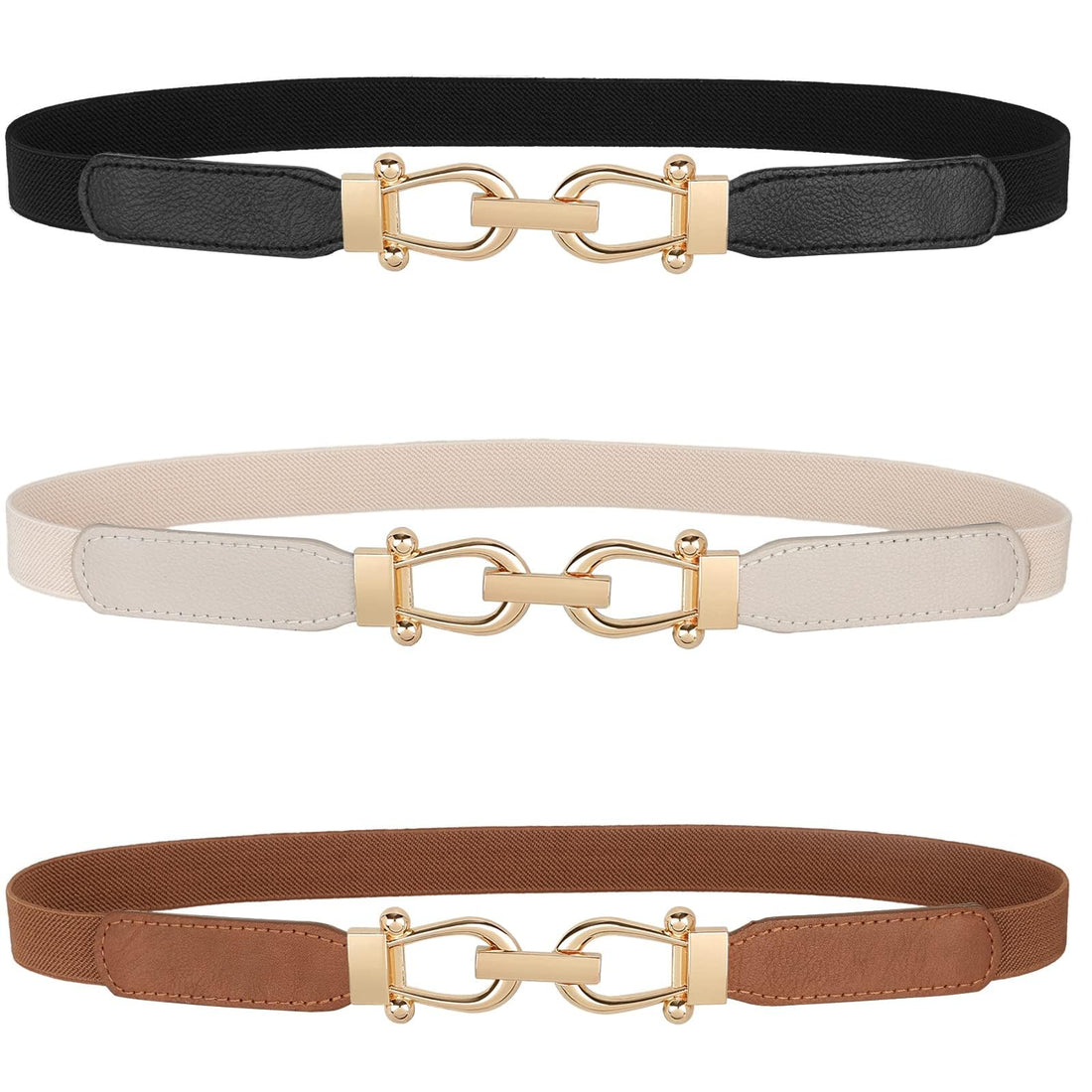 Skinny Stretch Belt (Set of 3)
