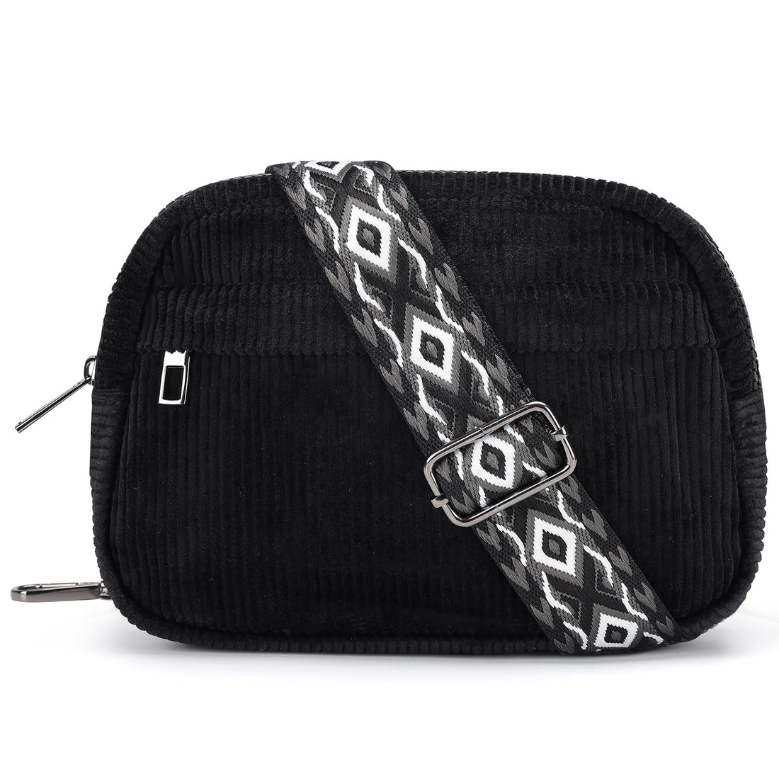 Corduroy Sling Crossbody Bag