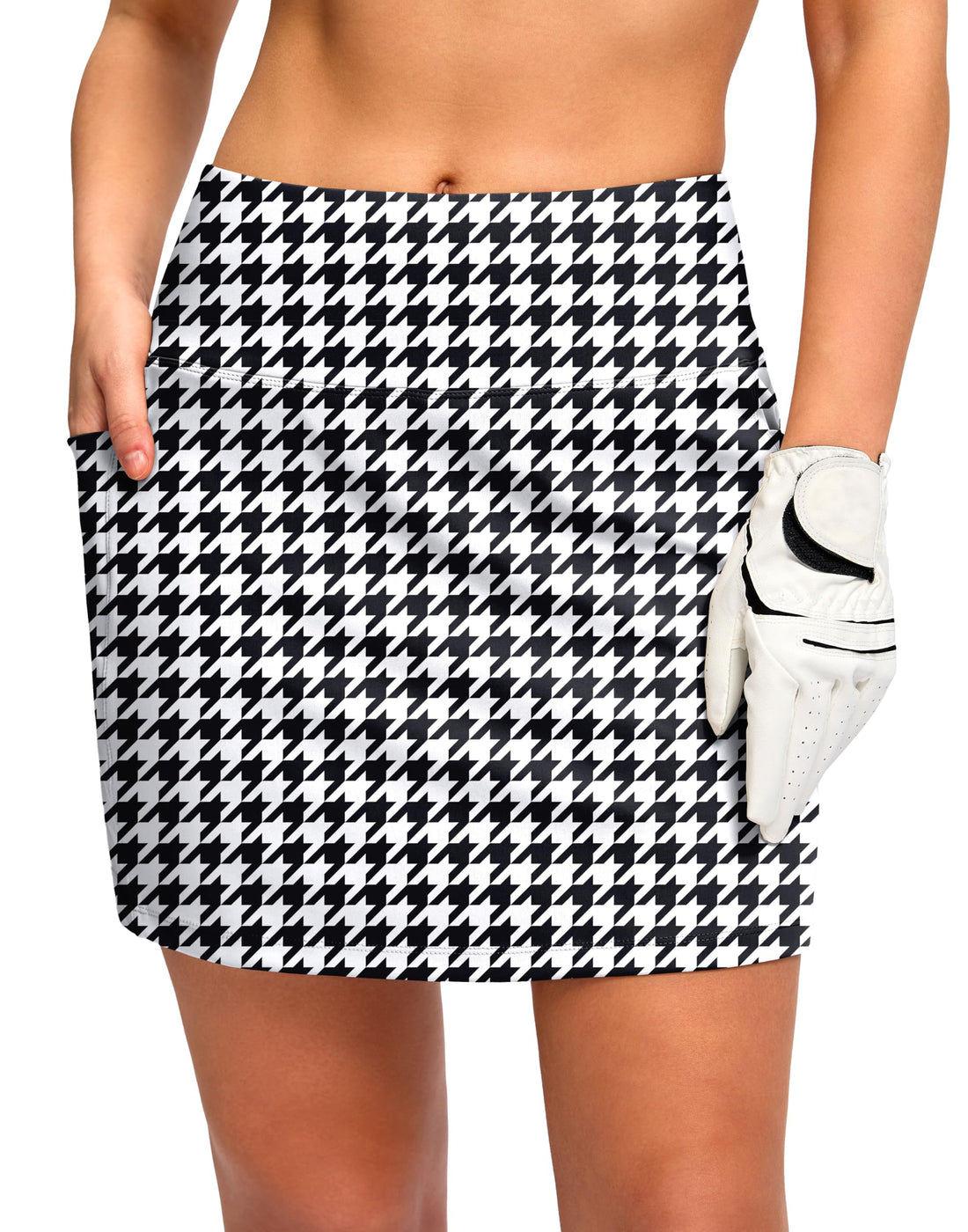 High Waist Golf Skort