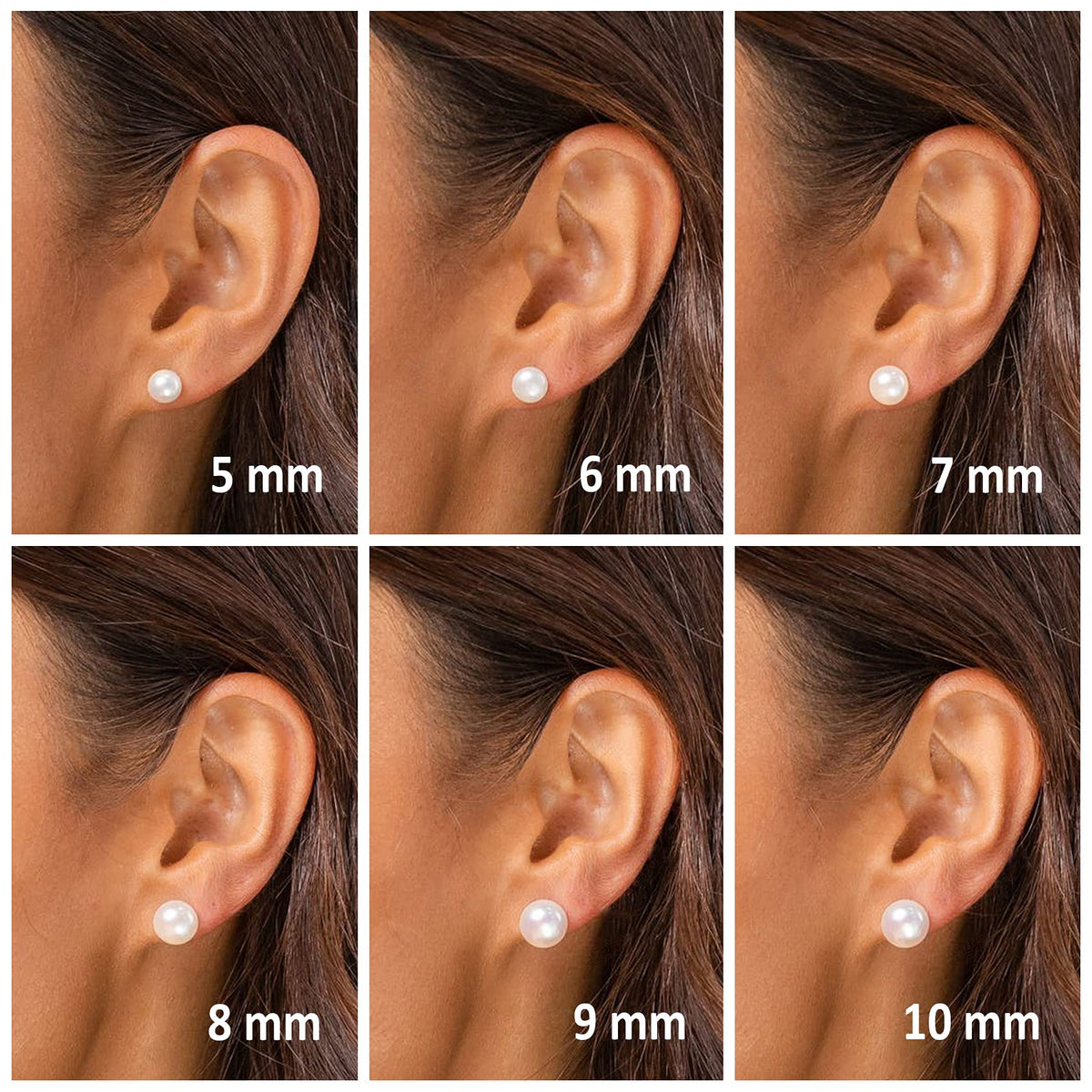14K Gold-Plated Freshwater Pearl Stud Earrings