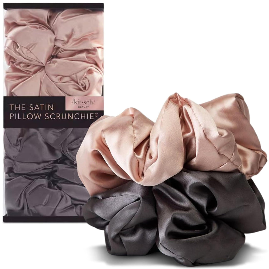 Satin Pillow Scrunchie (Set of 2)