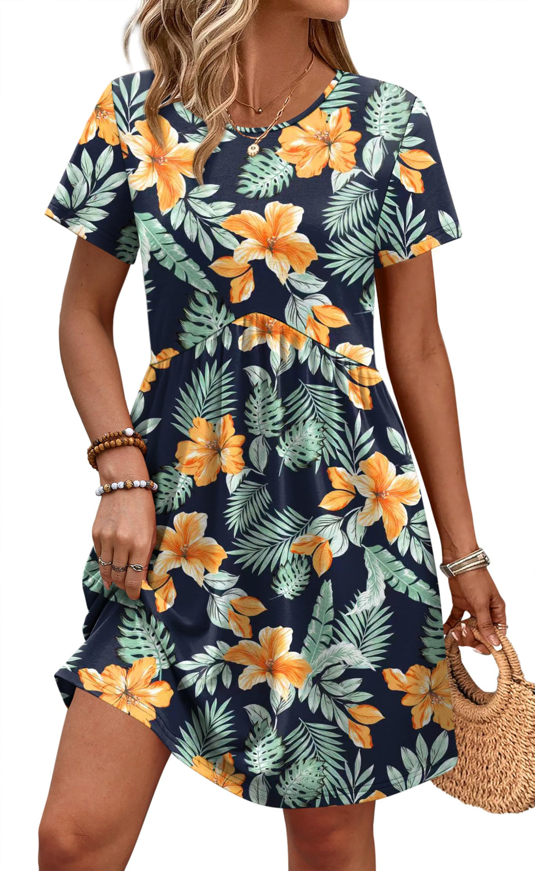 Short Sleeve Maternity Dress