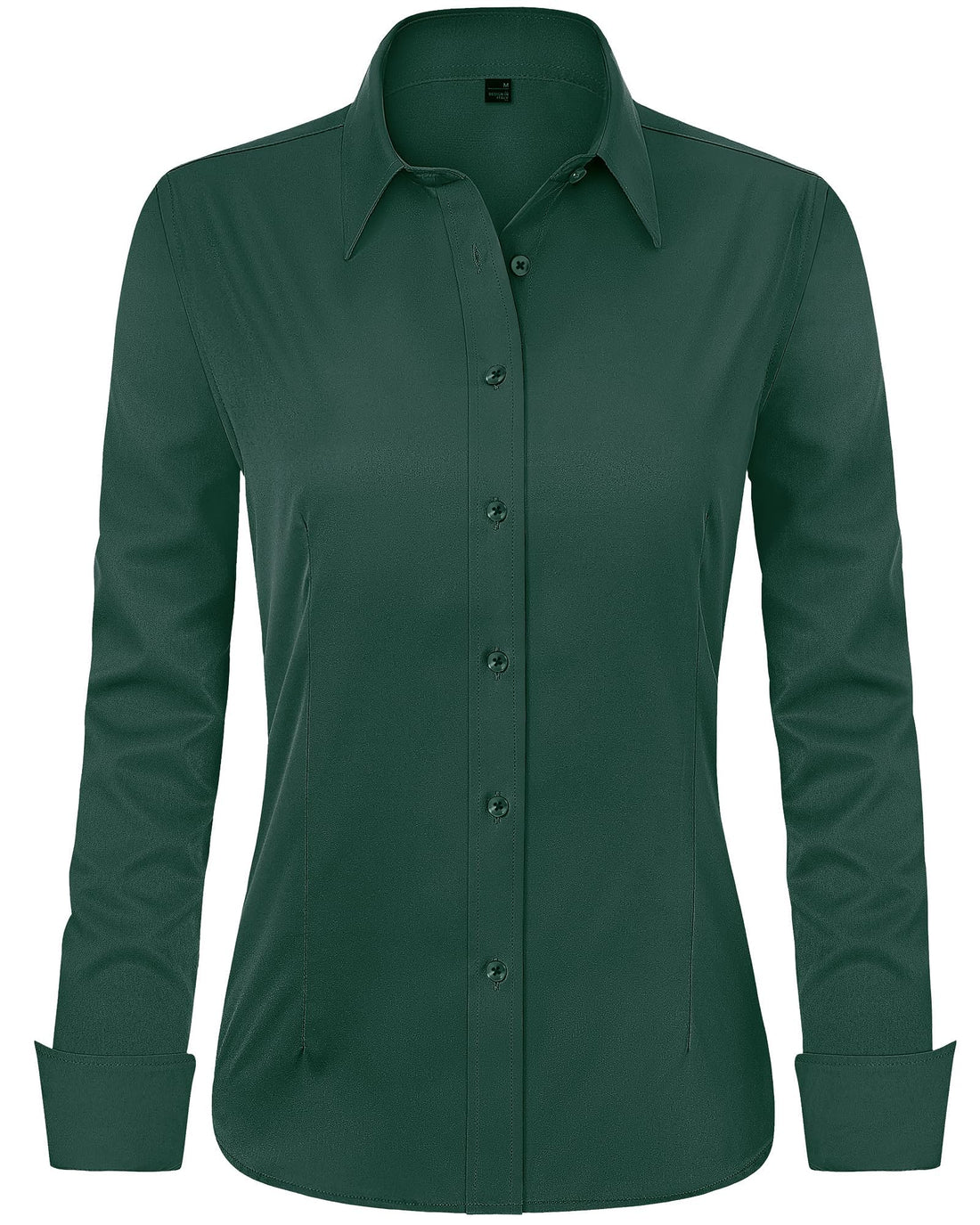 Long Sleeve Button-Down Blouse